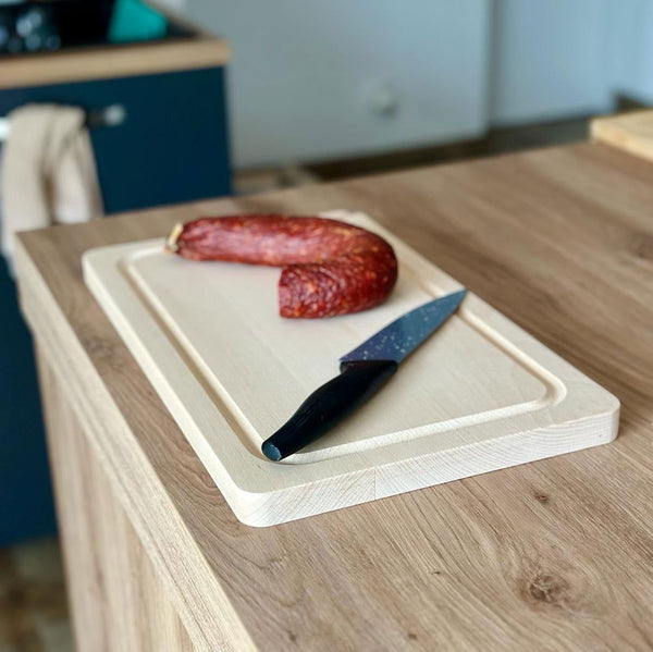 Planche à découper hêtre grande taille - J'achète français