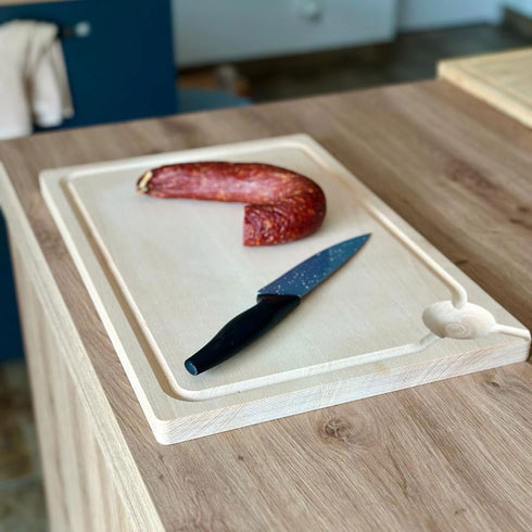 Planche à découper hêtre grande taille - J'achète français