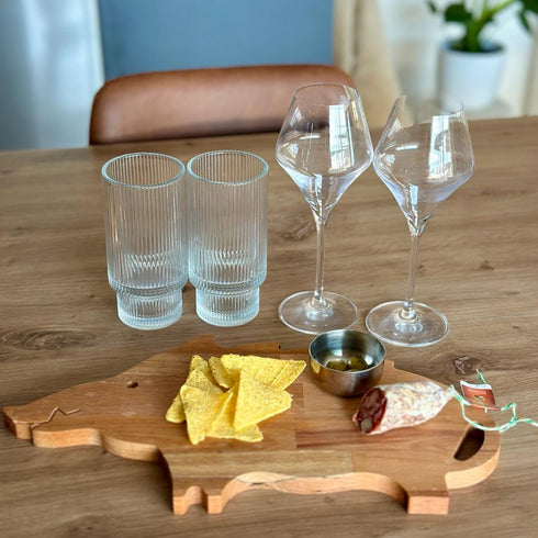 Planche en hêtre forme sanglier - J'achète français