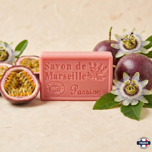 Savon de Marseille Artisanal Passion – Huile d’Olive BIO – 125g - J'achète français - DAMPA1975