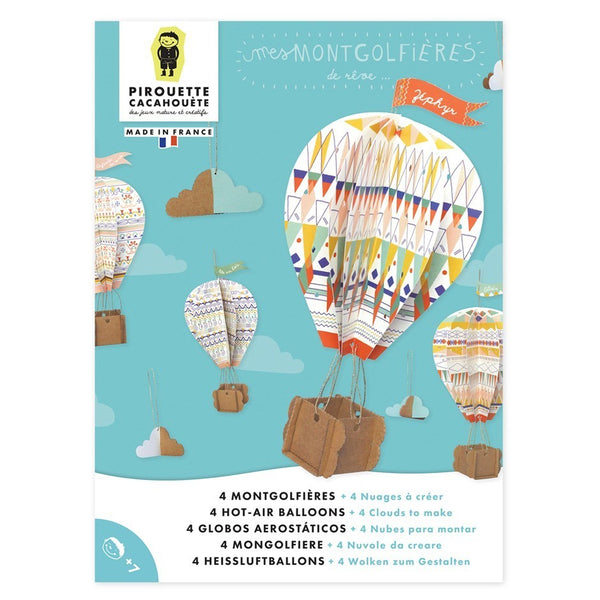 Pochette de l'atelier Montgolfières de rêve Pirouette Cacahouète