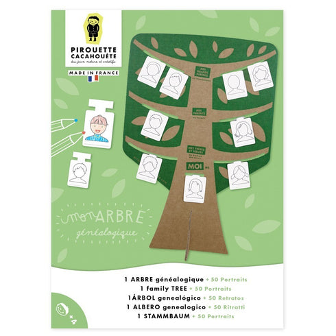 Pochette de l'atelier Arbre généalogique Pirouette Cacahouète