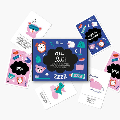 Cartes du jeu Au lit ! de Minus