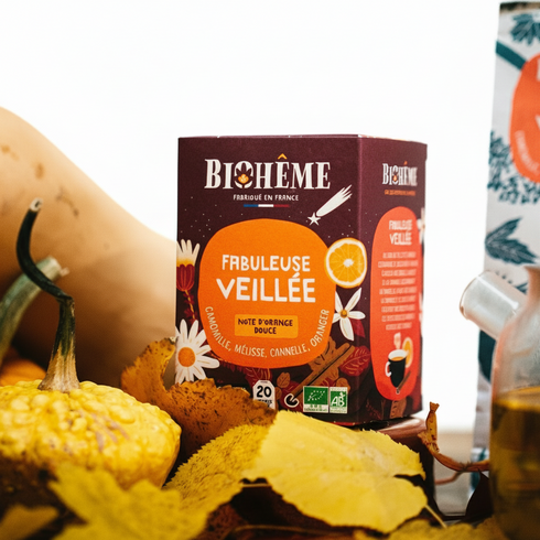 Infusion Fabuleuse Veillée Biohême - Camomille - bio fabriquée en France