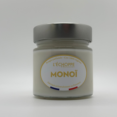 Bougie parfumée - Cire 100% végétale - J'achète français - L'échoppe Buissonnière