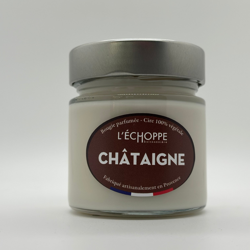 Bougie parfumée - Cire 100% végétale - J'achète français - L'échoppe Buissonnière