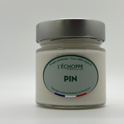 Bougie parfumée - Cire 100% végétale - J'achète français - L'échoppe Buissonnière