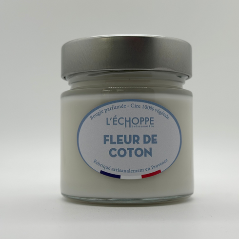 Bougie parfumée - Cire 100% végétale - J'achète français - L'échoppe Buissonnière