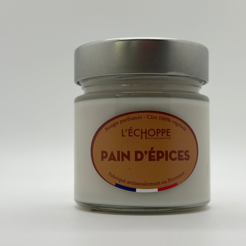 Bougie parfumée - Cire 100% végétale - J'achète français - L'échoppe Buissonnière