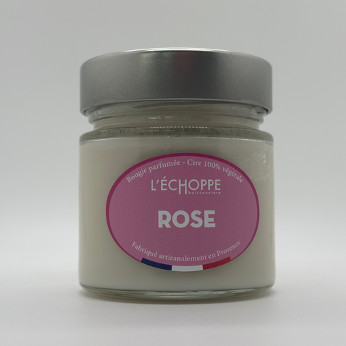Bougie parfumée - Cire 100% végétale - J'achète français - L'échoppe Buissonnière