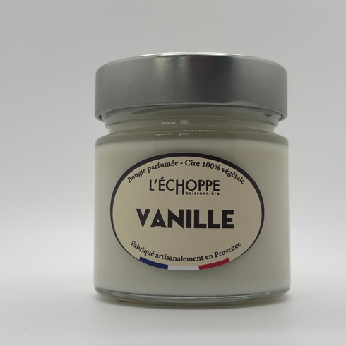 Bougie parfumée - Cire 100% végétale - J'achète français - L'échoppe Buissonnière