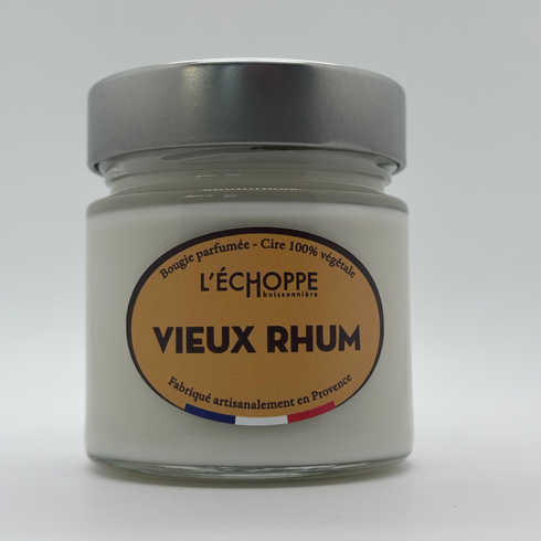 Bougie parfumée - Cire 100% végétale - J'achète français - L'échoppe Buissonnière
