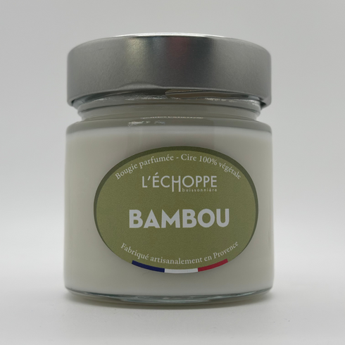 Bougie parfumée - Cire 100% végétale - J'achète français - L'échoppe Buissonnière