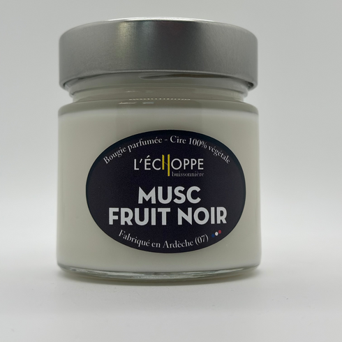 Bougie parfumée - Cire 100% végétale - J'achète français - L'échoppe Buissonnière