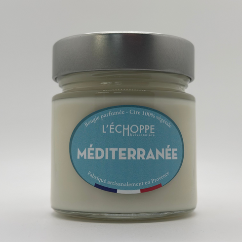 Bougie parfumée - Cire 100% végétale - J'achète français - L'échoppe Buissonnière