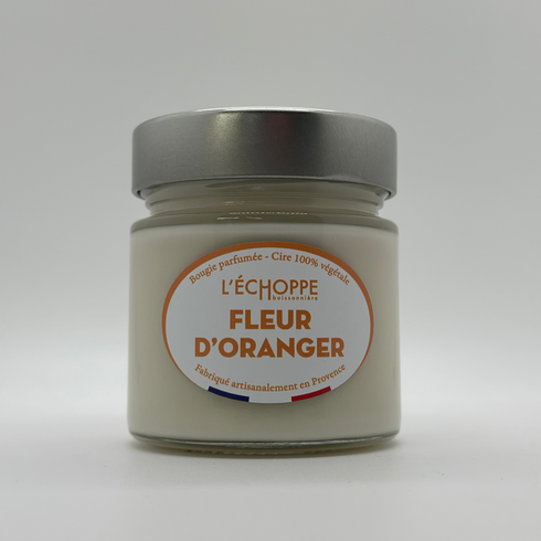 Bougie parfumée - Cire 100% végétale - J'achète français - L'échoppe Buissonnière