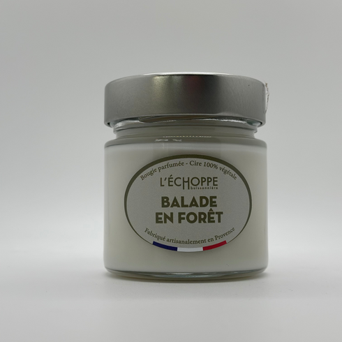 Bougie parfumée - Cire 100% végétale - J'achète français - L'échoppe Buissonnière