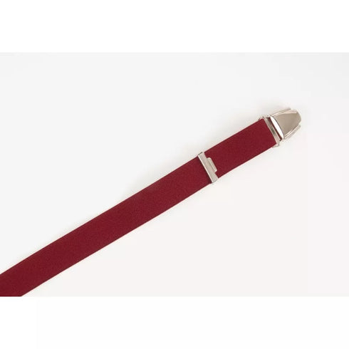 Bretelles Fines Bordeaux "Montorgueil"