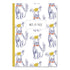 Carnet de mots de passe Pascale Éditions, couverture chiens couronnés