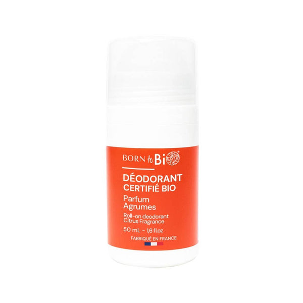 Déodorant bio Agrumes Born to Bio, bille de 50 ml