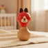 Hochet en bois Boizoos, Lucien le chien en situation