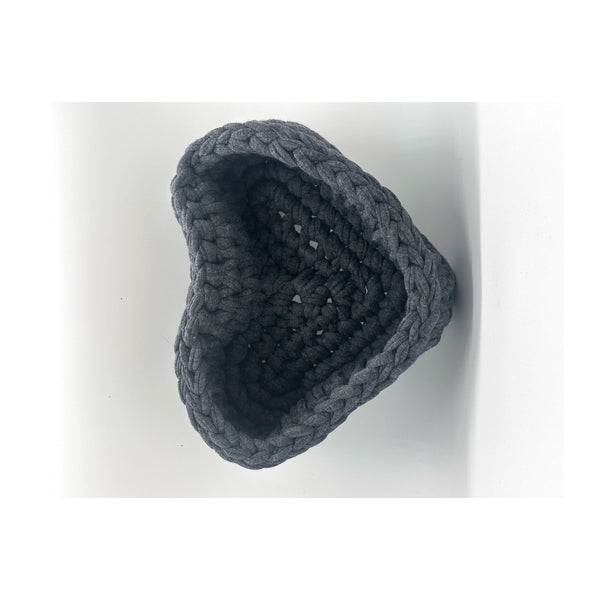 Panier Sœlia gris foncé - Hooky Création