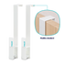 Enfile-couette Hopoli, modèle pour porte standard