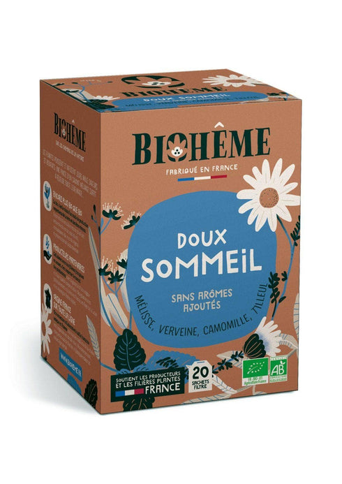 Infusion Doux Sommeil Bio – Biohème (20 sachets) - J'achète français - Biohême