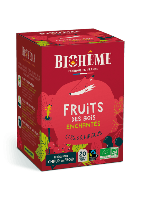 Infusion Fruits des Bois Enchantés Bio – Biohème (20 sachets) - J'achète français - Biohême