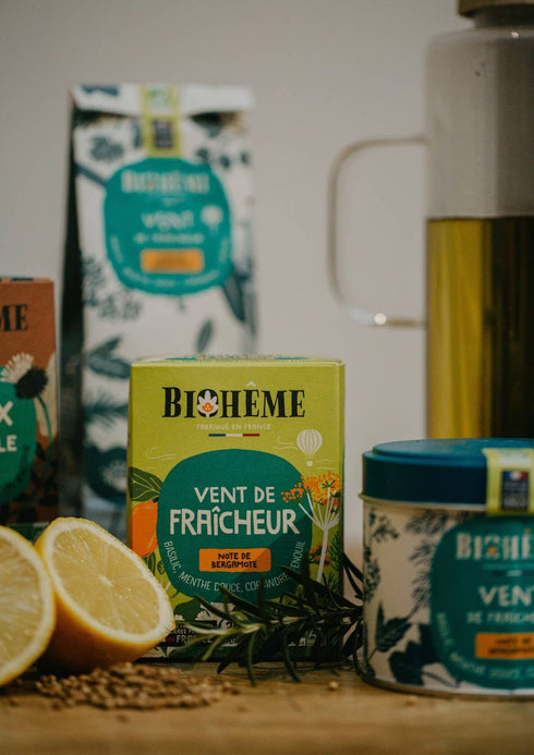 Infusion Vent de Fraîcheur Bio – Biohème (20 sachets) - J'achète français - Biohême