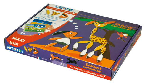 Jeu magnétique iOTOBO Savane - SEPP Jeux, fabriqué en France