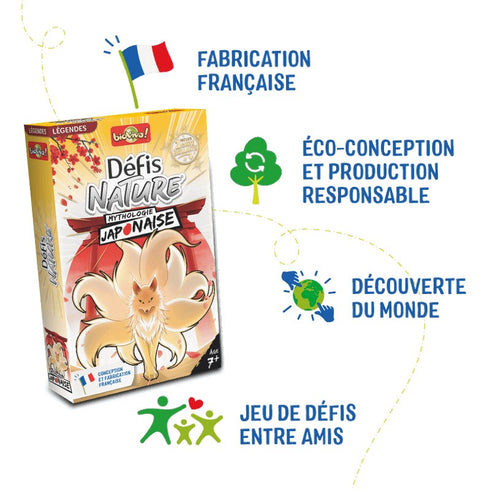 Défis Nature, jeu conçu et fabriqué en France de façon éco-responsable
