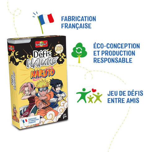 Défis Nature, jeu conçu et fabriqué en France de façon éco-responsable