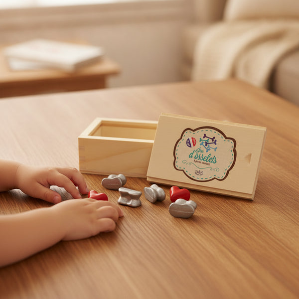 Jeu d'osselets en situation