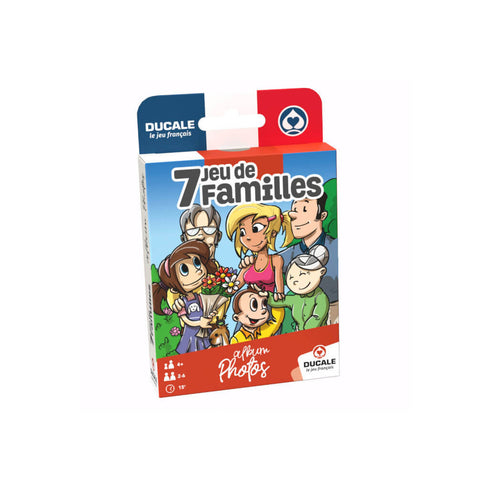 Jeu des 7 familles Album photos - Ducale, cartes imprimées à Saint-Max