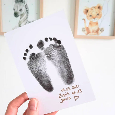 Kit d'empreintes bébé mains et pieds - Keep'Love, fabriqué en France