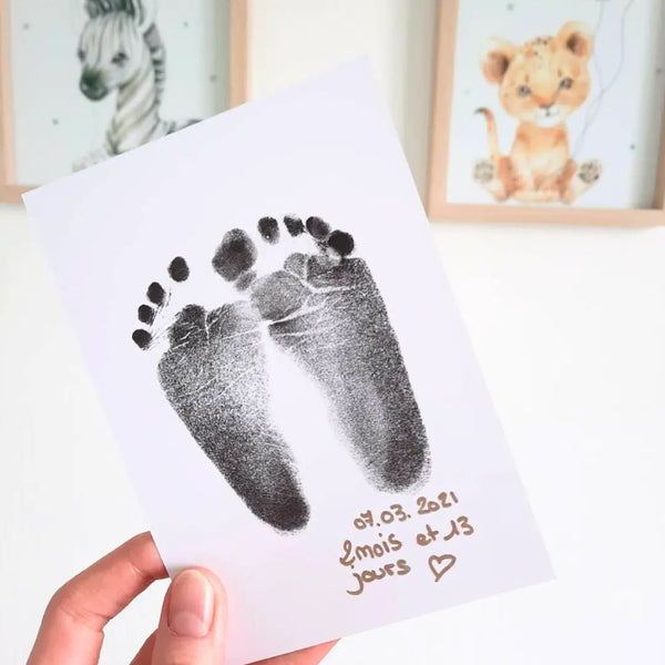 Kit d'empreintes bébé mains et pieds - Keep'Love, fabriqué en France