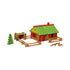 Mon chalet en bois, maxi coffret 330 pièces - Jeujura