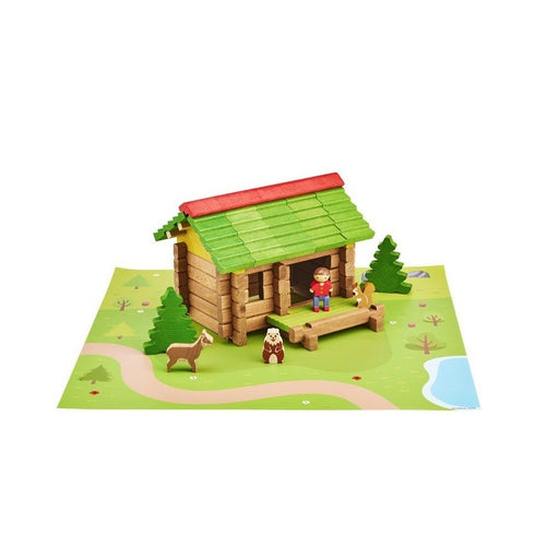 Mon premier chalet en bois 60 pièces - Jeujura