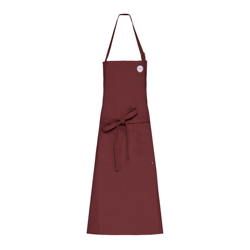 Tablier à bavette violet - Kariban