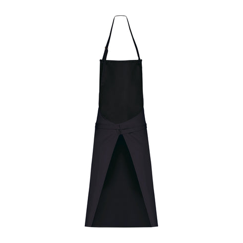 Tablier à bavette noir - Kariban