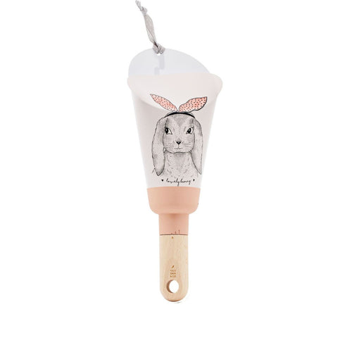 Lampe nomade Passe-Partout Lapin so Sweet, manche rose poudré