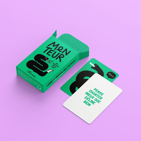 Cartes du mini jeu Le Menteur de Minus