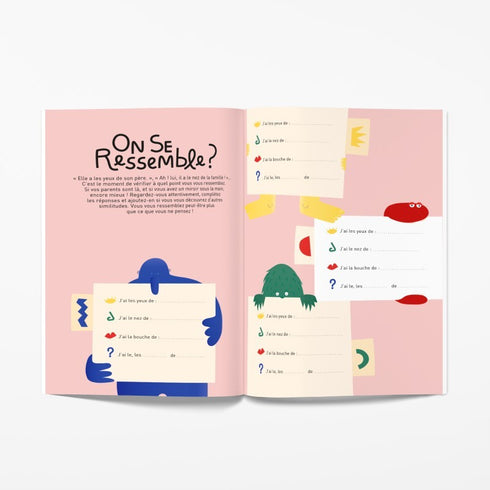Pages intérieures du livre Entre frères et sœurs de Minus Éditions