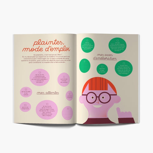 Pages intérieures du livre Laissez-moi râler ! de Minus Éditions