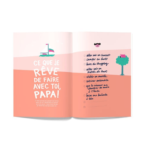 Pages intérieures du livre Tel père, telle fille ? de Minus Éditions