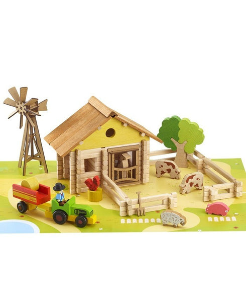 Ma ferme en bois 145 pièces - Jeujura · visuel du fabricant