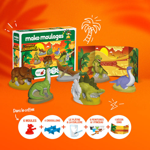 Monde des Dinosaures · Mako Moulages · visuel du fabricant
