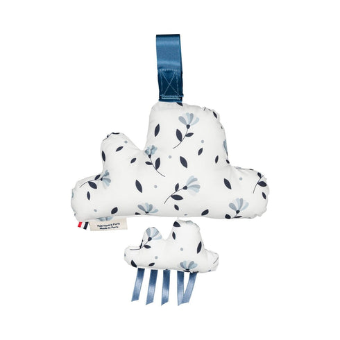 Mini nuage musical Billie et son petit nuage à rubans bleus