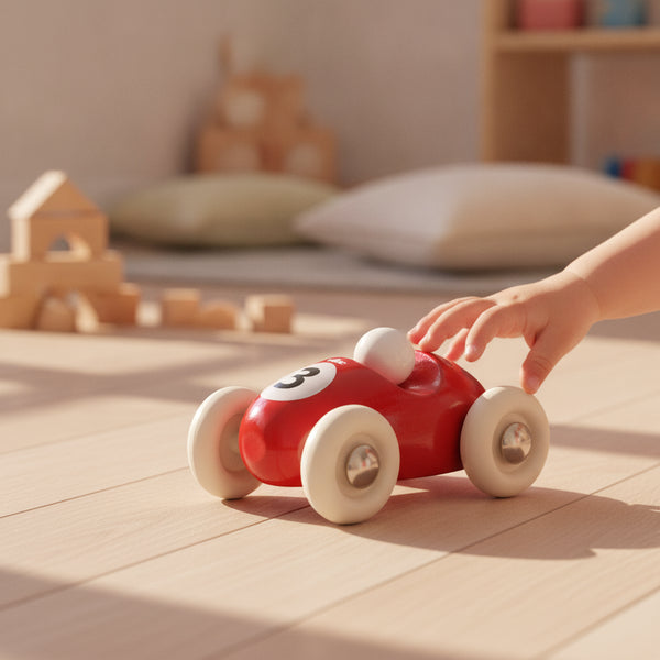 Mini roadster - Rouge en situation